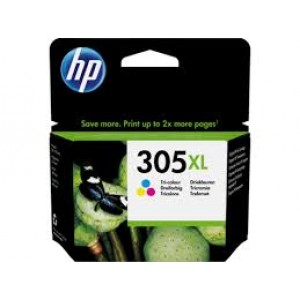 Cartus cerneala HP 305 XL COLOR, 240 PAGINI, original pentru HP  2721 4130 2320 2720 2723 4122 2822e, 3YM63AE